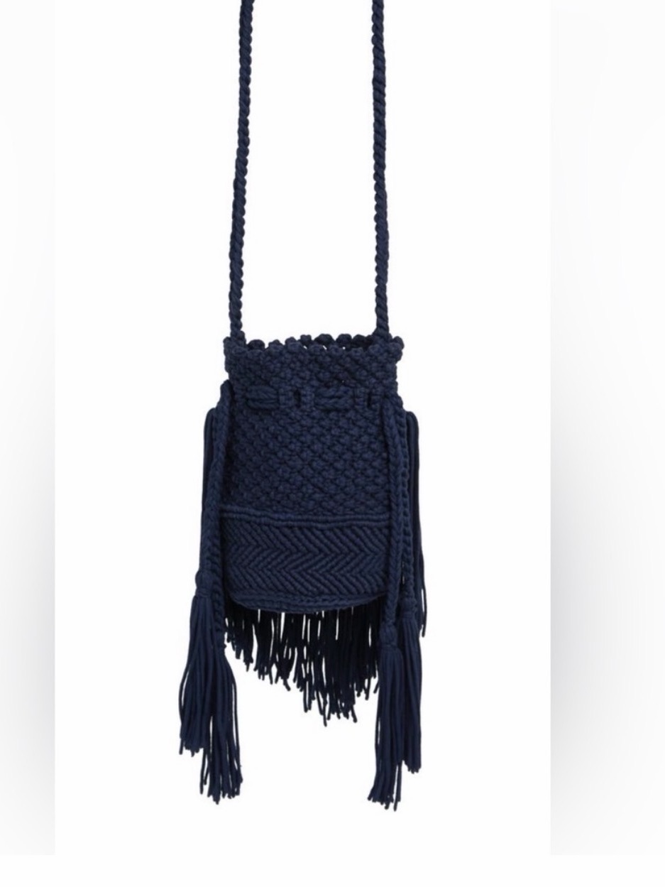 See By Chloe Roby Macrame Fringe Shoulder Bag